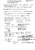 First Derivative Test and Increasing and Decreasing Functions