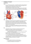 Samenvatting Biologie H11, H12 & H2, Nectar 5havo + 4havo, 5e ed