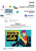 Desarrollo de hábitos de estudio 