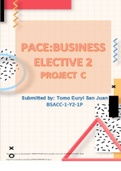  PACE; BUSINESS ELECTIVE PROJECT C