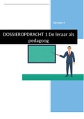 Beroep 4; De leraar als Pedagoog