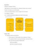 Class notes Introduction to Environmental Studies (ENVIRr100)