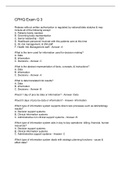 CPHQ Exam Q 3 Questions And Answers 