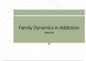 TTU ADRS 3325 Family Dynamics in Addiction Lecture Slides