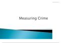 TTU CRIM 4325 Measuring Crime Lecture Slides