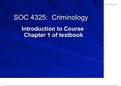 TTU CRIM 4325 Introduction to Criminology Lecture Slides