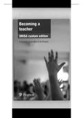 BTE2601 - Prescribed book BECOMING A TEACHER - UNISA CUSTOM EDITION S Gravett, JJ de Beer, E du Plessis  Pearson Education South Africa  2018