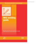 Welding Technology-MIG welding Guide