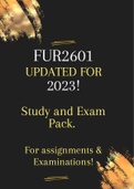 CSL2601, IOS2601 & FUR2601 (2023) Packs (SAVE) 