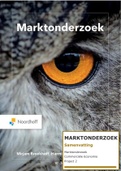 P2 Marktonderzoek Samenvatting - Alle stof benodigd voor project - H 1 tm 5 + 7, 10 & 12