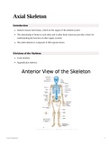 Axial Skeleton