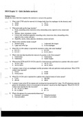 Chapter 11 - DIGESTIVE - to complete Correct Answers 2022