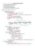 Biology Chapter 8 - Photosynthesis