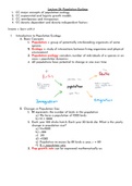 Biology Chapter 24 - Population Ecology