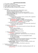 Biology Chapter 28 - Conservation Biology