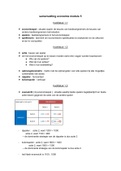 Samenvatting economie module 5