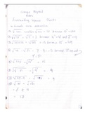 Class notes MATH2355 (MATH2355) 