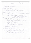 Class notes MATH2355 (MATH2355) 