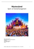 Sport- en Festivalmanagement Mysteryland TIO