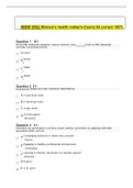 NRNP 6552 Womens health midterm latest(100%correct answers)2022