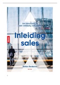 Samenvatting inleiding sales