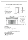 Zusammenfassung Kunstepochen (Abitur und Klausuren)