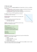 Samenvatting  Economie h3 'Hoe werken markten?'