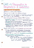 Pragmatic Notes Unit 1,2,3