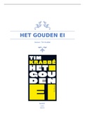 Boekverslag "Het gouden ei" van Tim Krabbé