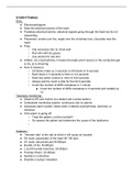 NURS317 study guide for exam 3