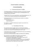 Economie integraal - Samenvatting H2 Consumentengedrag, 4 havo