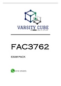 FAC3762 EXAM PACK 2023