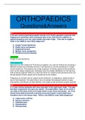 Orthopaedics-QuestionsAnswers