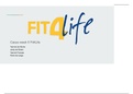 Fit4Life presentatie week 5 CE9