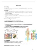 Fundament 2 verpleegkunde: Bio: Lymfestelsel