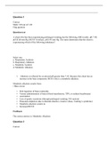 ATI MED SURG PROCTORED EXAM-2021 (STUDY GUIDE) 