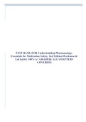 TEST BANK FOR Understanding Pharmacology, Essentials for Medication Safety, 2nd Edition,Workman & LaCharity 100% A+ GRADED( ALL CHAPTERS COVERED)