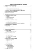 Operationeel beheer en logistiek Hoofdstukken 1 en 2