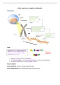 Triple Biology GCSE AQA Grade 9 Unit 6 Inheritance, Variation and Evolution Notes