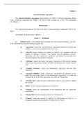 Aircraft Purchase Agreement