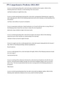 PN Comprehensive Predictor 2022-2023ATI PN Comprehensive Predictor 2022/2023 A nurse is caring for four clients. Which of the following client statements should the nurse attend to first? - "My heartburn pain is going into my jaw now." A nurse is ca