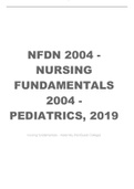 NFDN 2004 - NURSING FUNDAMENTALS 2004 - PEDIATRICS, 2019  nursing fundamentals - maternity (NorQuest College)