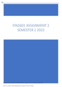 FIN2601 ASSIGNMENT 2 SEMESTER 2 2022/2023