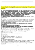 Summary NR 360 Unit 7 Assignment Nurse’s Touch – Nursing Informatics & Technology Virtual Social Networks