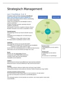 Samenvatting hoofdstuk 3 en 4 Strategisch Management