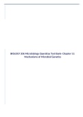 BIOLOGY 206 Microbiology OpenStax Test Bank- Chapter 11: Mechanisms of Microbial Genetics