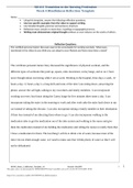 NR103 Transition to the Nursing Profession Week 4 Mindfulness Reflection Template