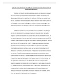 Developmental Psychology Essay on Depression and Anxiety