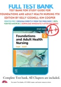 FOUNDATIONS AND ADULT HEALTH NURSING Notes - FOUNDATIONS AND ADULT ...