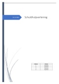 Generalistische basis: Schuldhulpverlening (4e jaar social work)